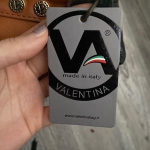 Valentina Leather Convertible Shoulder Backpack/ bucket purse